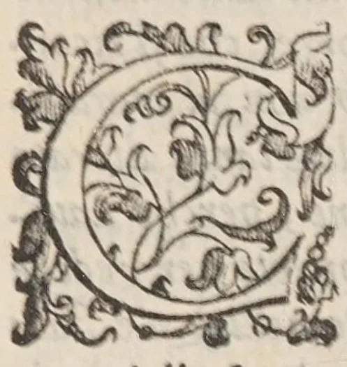 An illustration from Bragatto, comedia molto piacevole et ridicolosa, 1596, leaf 9