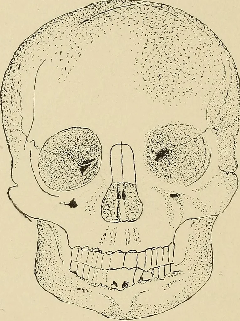 An illustration from Brain in relation to mind, 1899, leaf 93