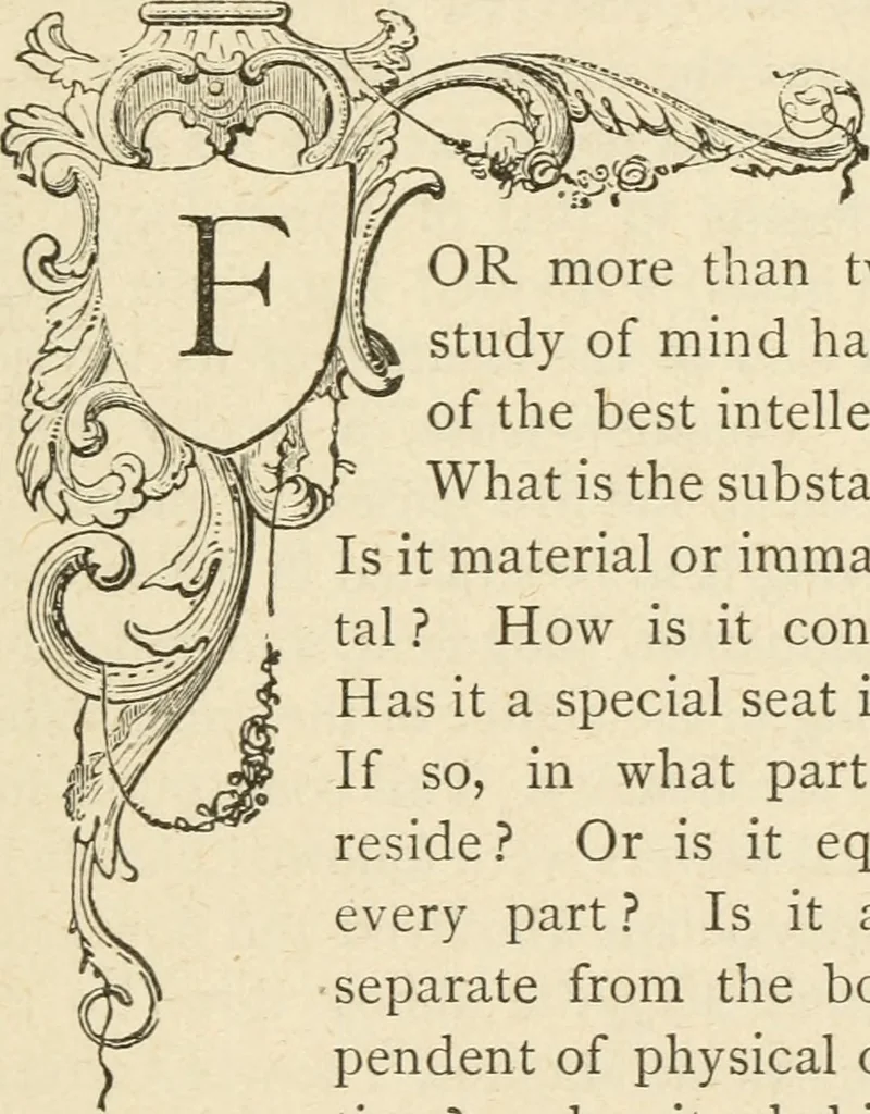 An illustration from Brain and mind; or, Mental science considered in accordance withthe principles of phrenology, and in relation to modern physiology, 1882, leaf 16