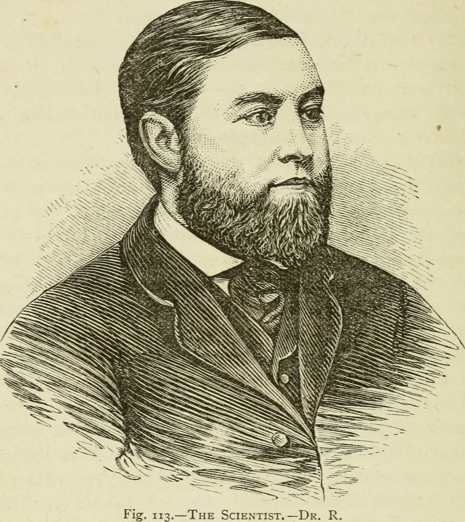 An illustration from Brain and mind; or, Mental science considered in accordance withthe principles of phrenology, and in relation to modern physiology, 1882, leaf 237