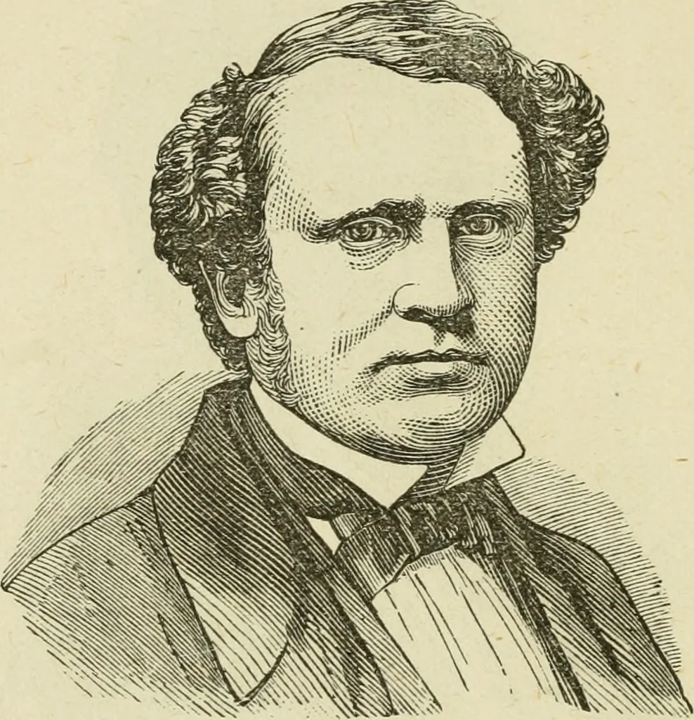 An illustration from Brain and mind; or, Mental science considered in accordance withthe principles of phrenology, and in relation to modern physiology, 1882, leaf 51