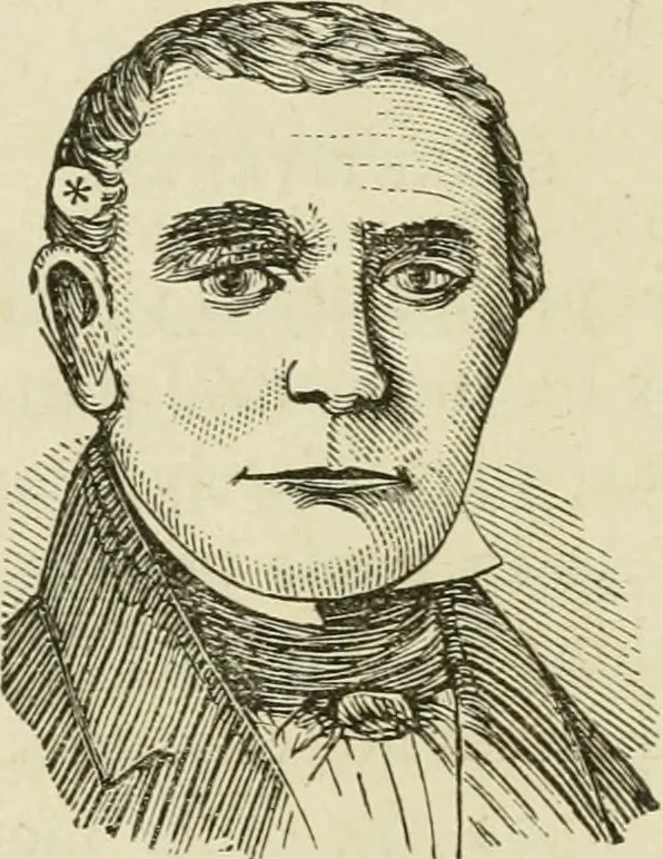 An illustration from Brain and mind; or, Mental science considered in accordance withthe principles of phrenology, and in relation to modern physiology, 1882, leaf 87
