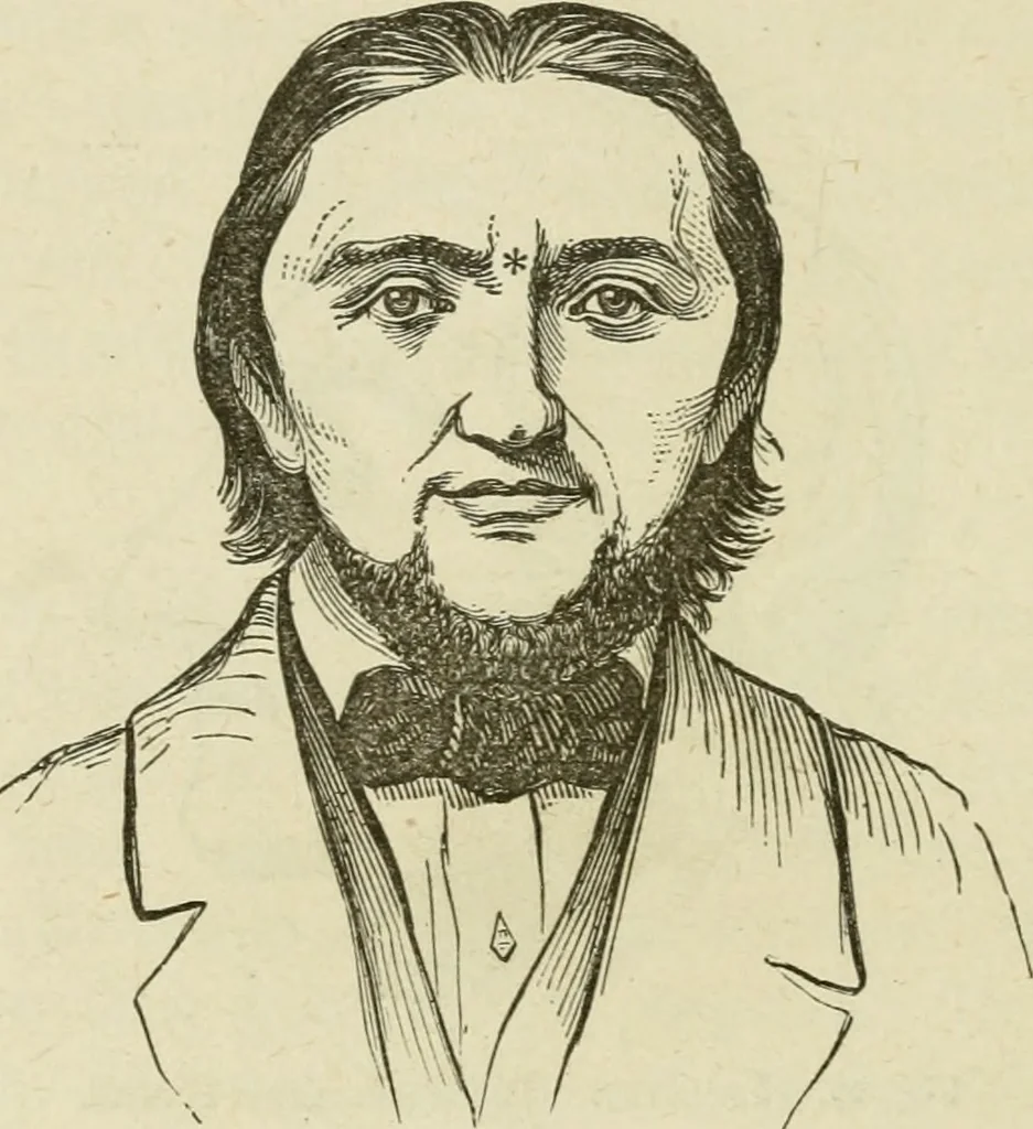 An illustration from Brain and mind; or, Mental science considered in accordance withthe principles of phrenology, and in relation to modern physiology, 1882, leaf 95