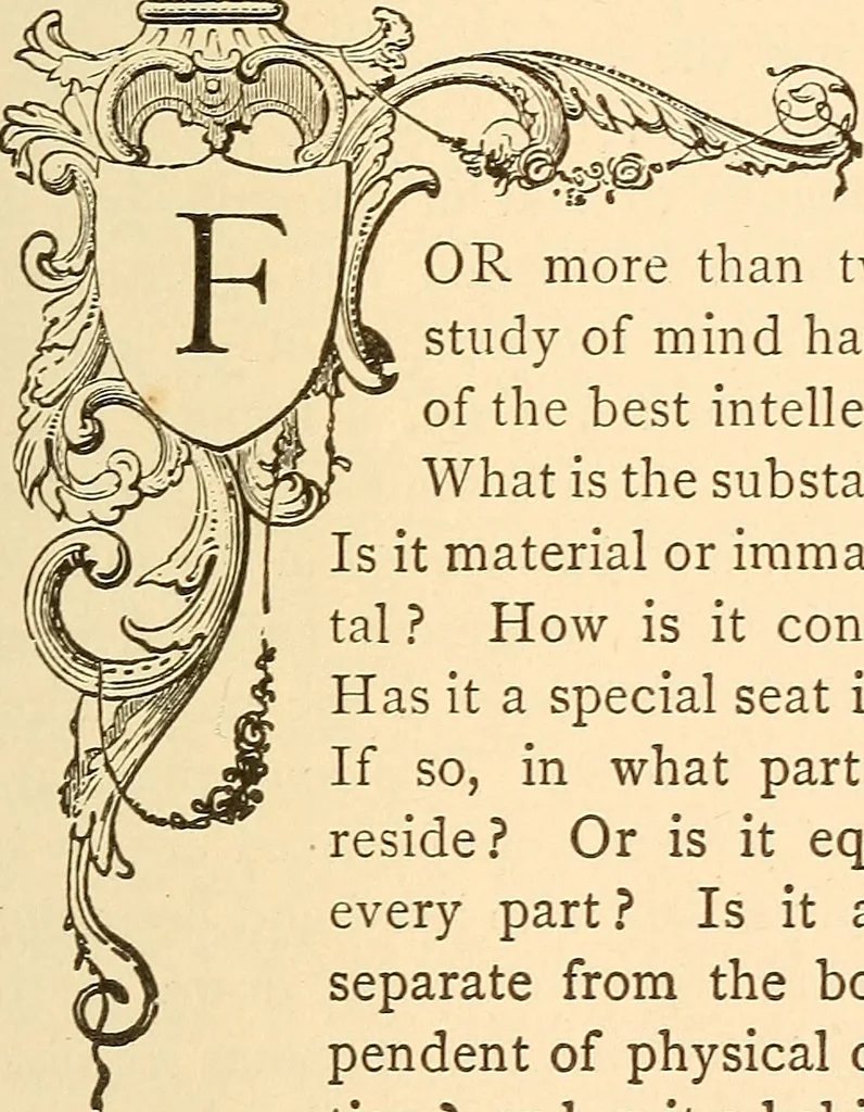 An illustration from Brain and mind : or, Mental science considered in accordance with the principles of phrenology, and in relation to modern physiology, 1895, leaf 12