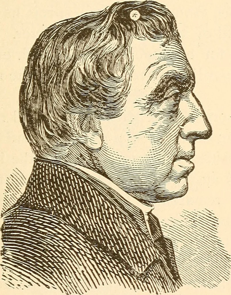 An illustration from Brain and mind : or, Mental science considered in accordance with the principles of phrenology, and in relation to modern physiology, 1895, leaf 190