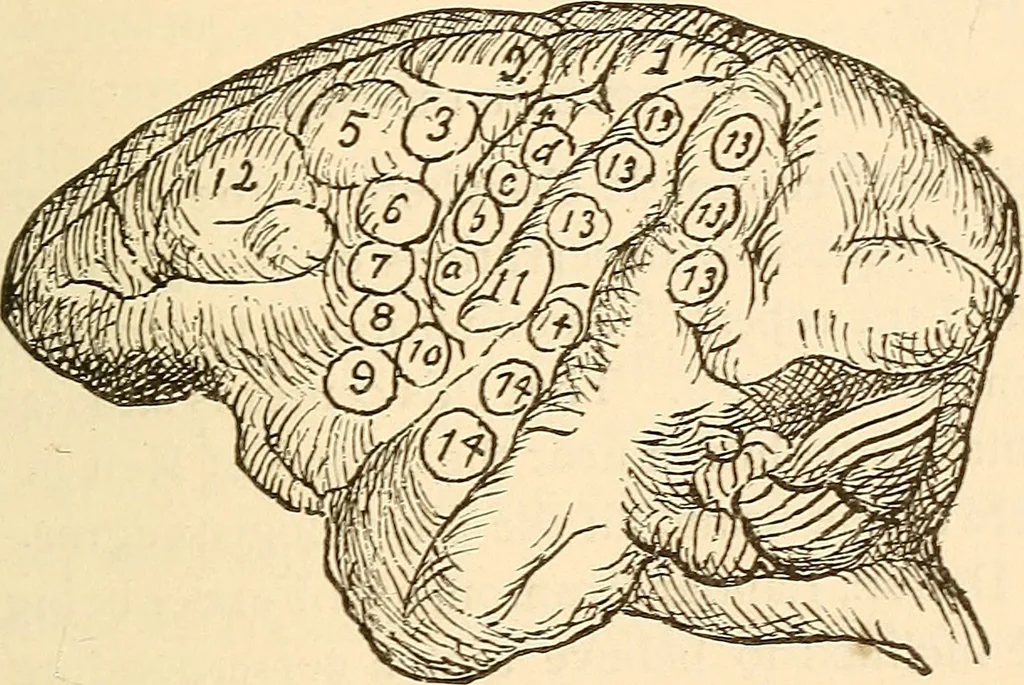 An illustration from Brain and mind : or, Mental science considered in accordance with the principles of phrenology, and in relation to modern physiology, 1895, leaf 288