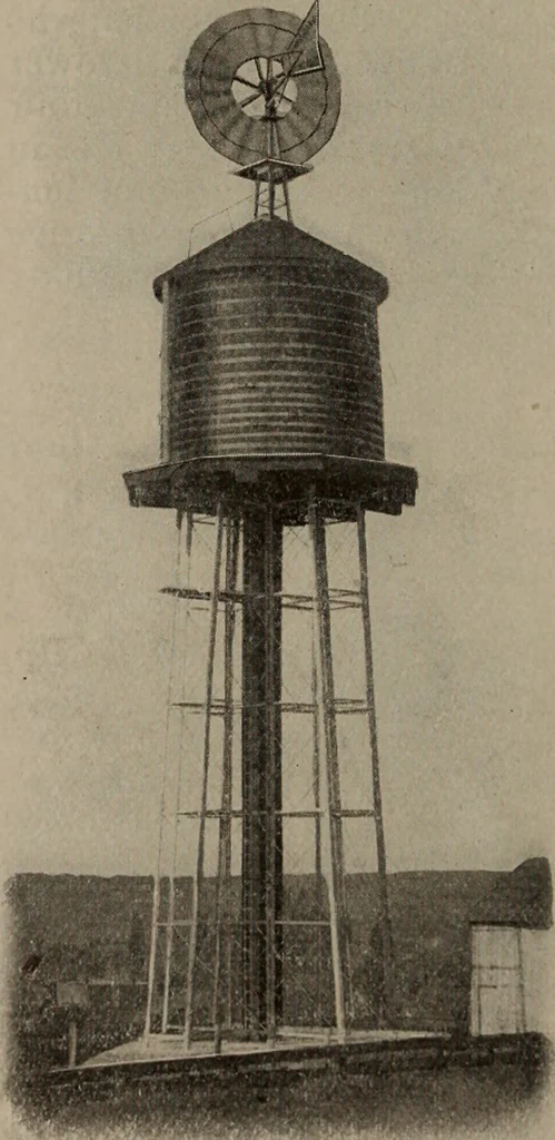 An illustration from Brantford wind mills, 1905, leaf 13
