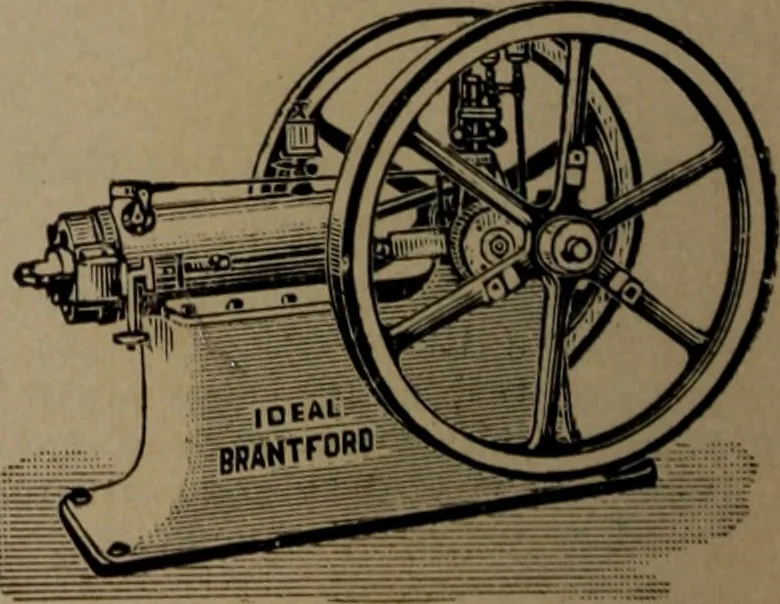 An illustration from Brantford wind mills, 1905, leaf 49