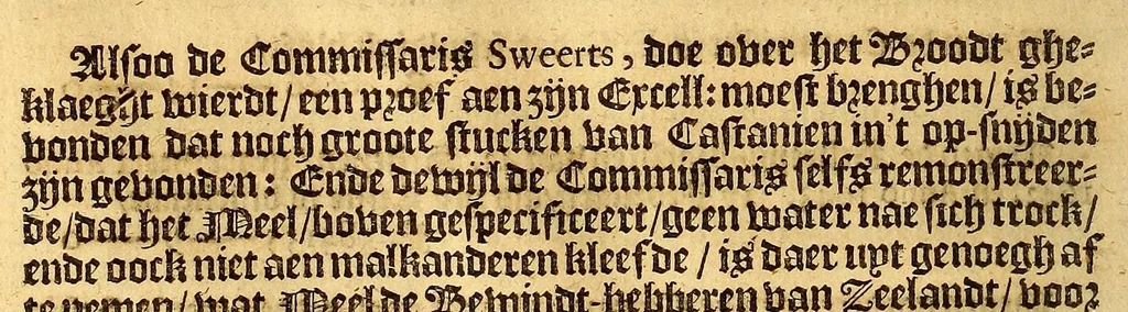 An illustration from Brasilsche gelt-sack, waer in dat klaerlijck vertoont wort, waer dat de participanten van de West-Indische Compagnie haer geldt ghebleven is, 1647, leaf 18