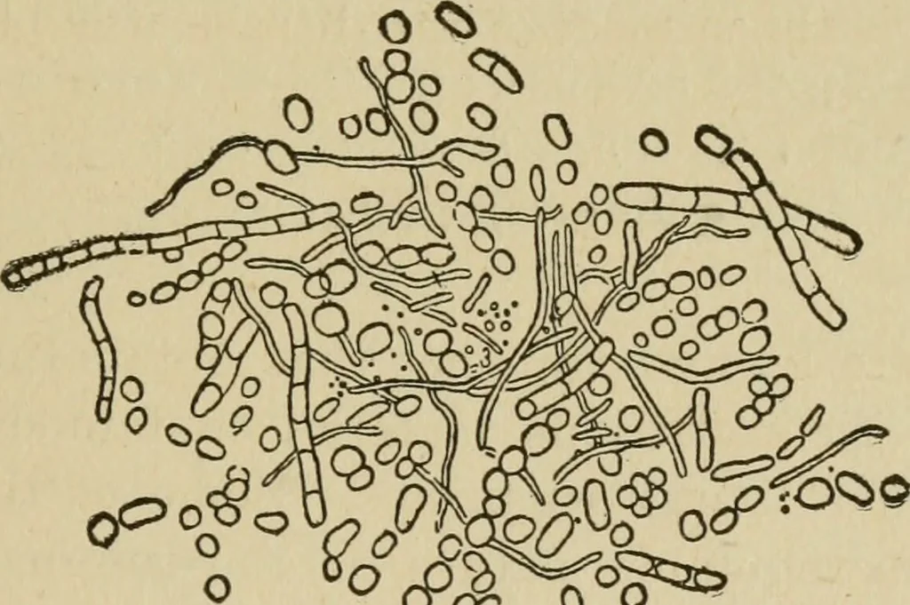 An illustration from Breeding, training, management and diseases of the horse and other domestic animals, 1893, leaf 176