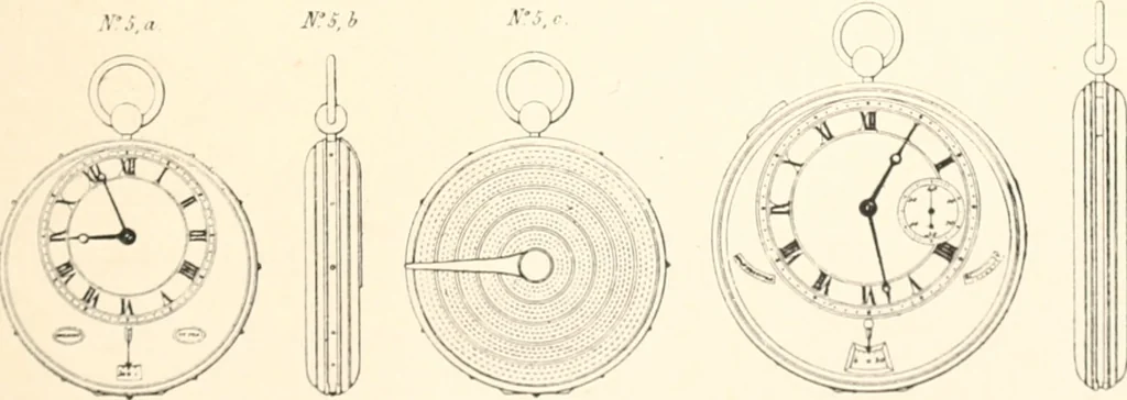 An illustration from Breguet (1747-1823), 1921, leaf 156