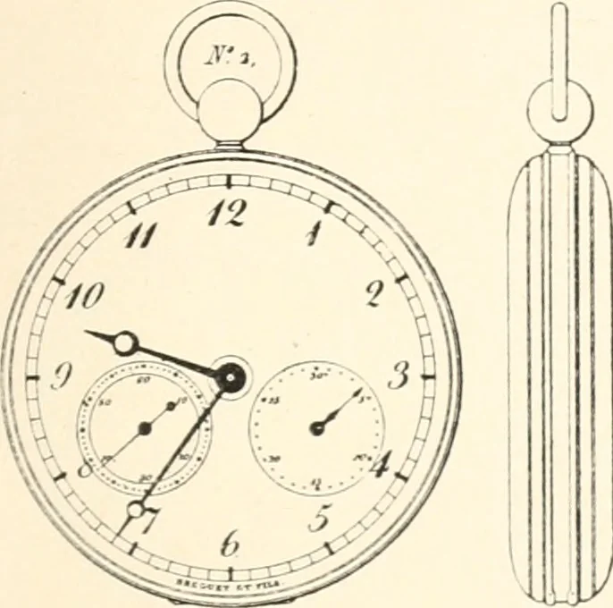 An illustration from Breguet (1747-1823), 1921, leaf 156