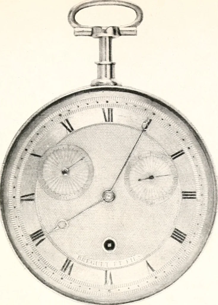 An illustration from Breguet (1747-1823), 1921, leaf 180