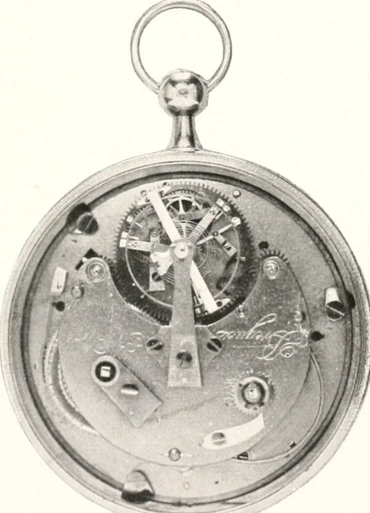An illustration from Breguet (1747-1823), 1921, leaf 182