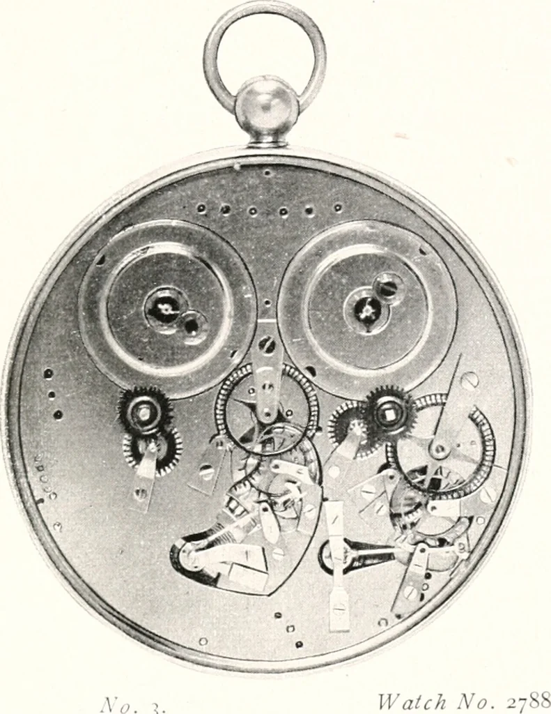 An illustration from Breguet (1747-1823), 1921, leaf 186