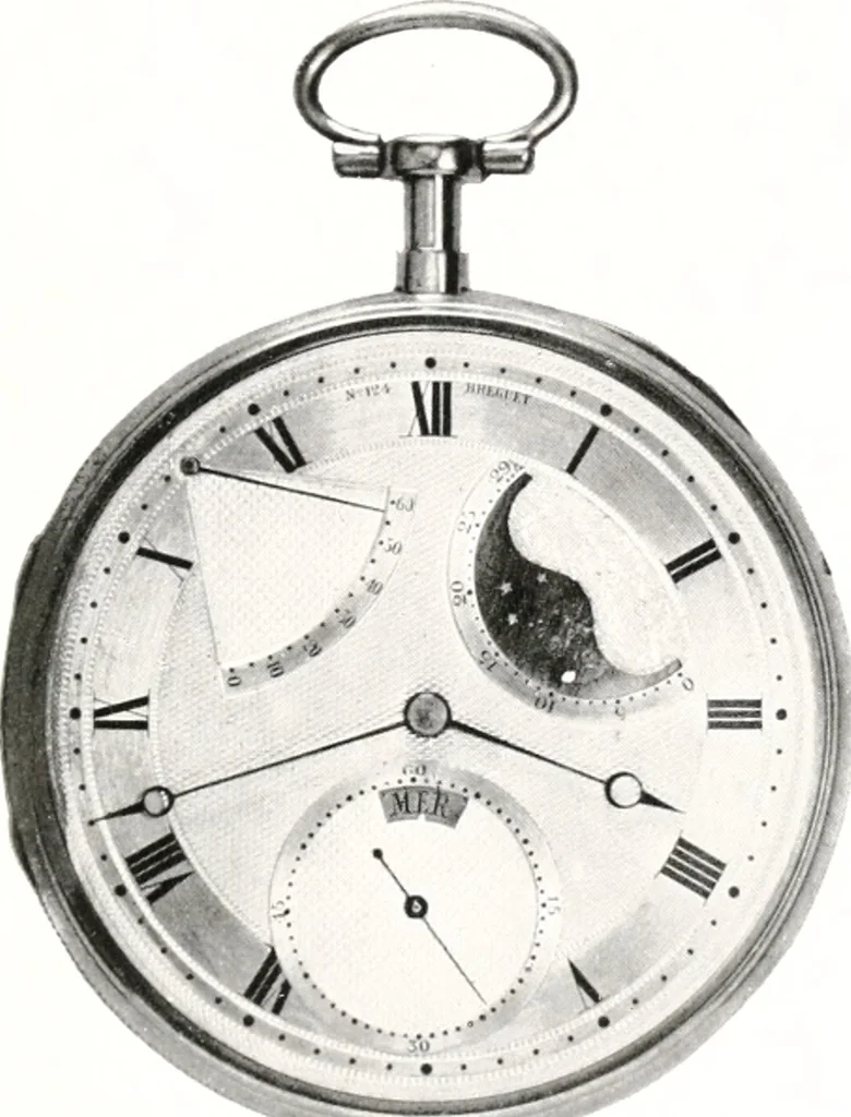 An illustration from Breguet (1747-1823), 1921, leaf 208