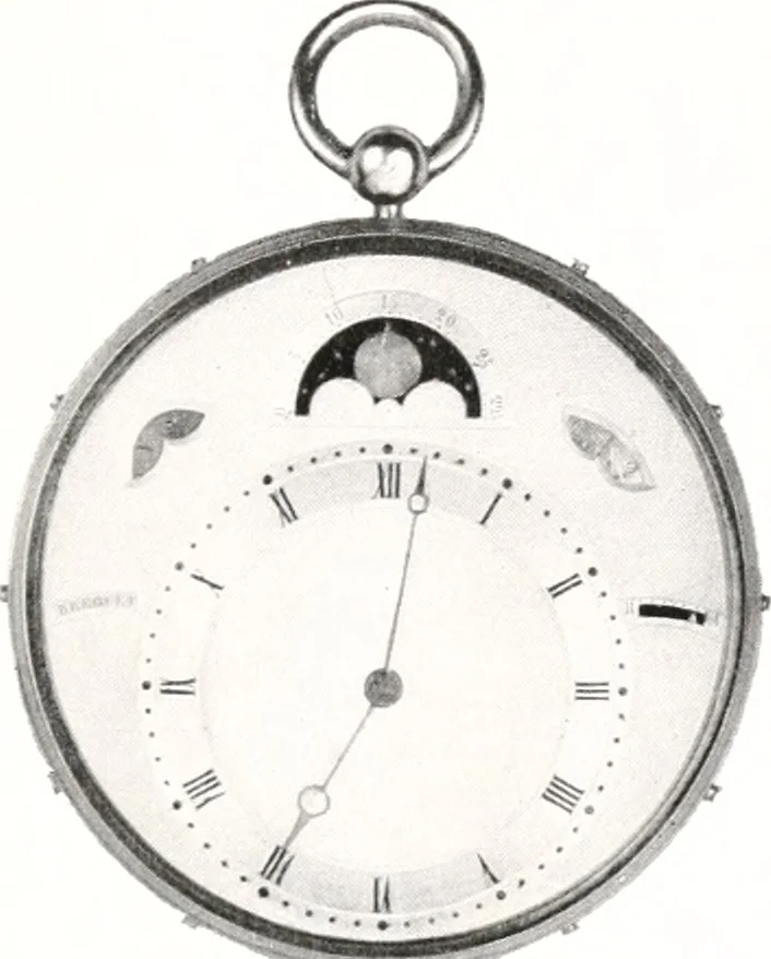 An illustration from Breguet (1747-1823), 1921, leaf 210