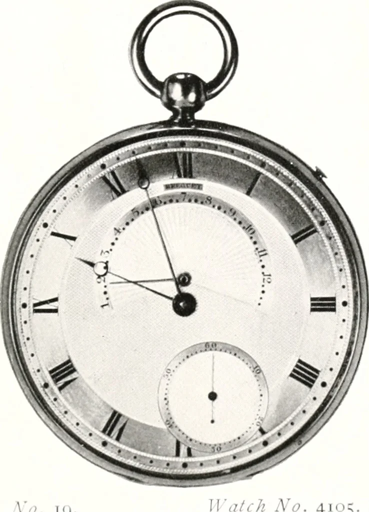 An illustration from Breguet (1747-1823), 1921, leaf 222