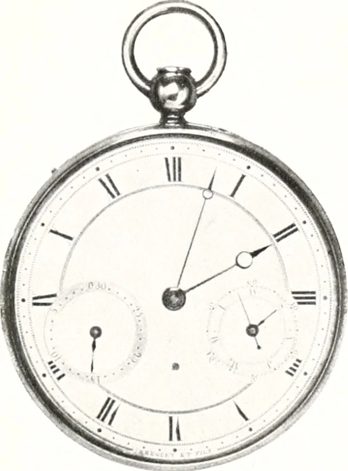 An illustration from Breguet (1747-1823), 1921, leaf 254