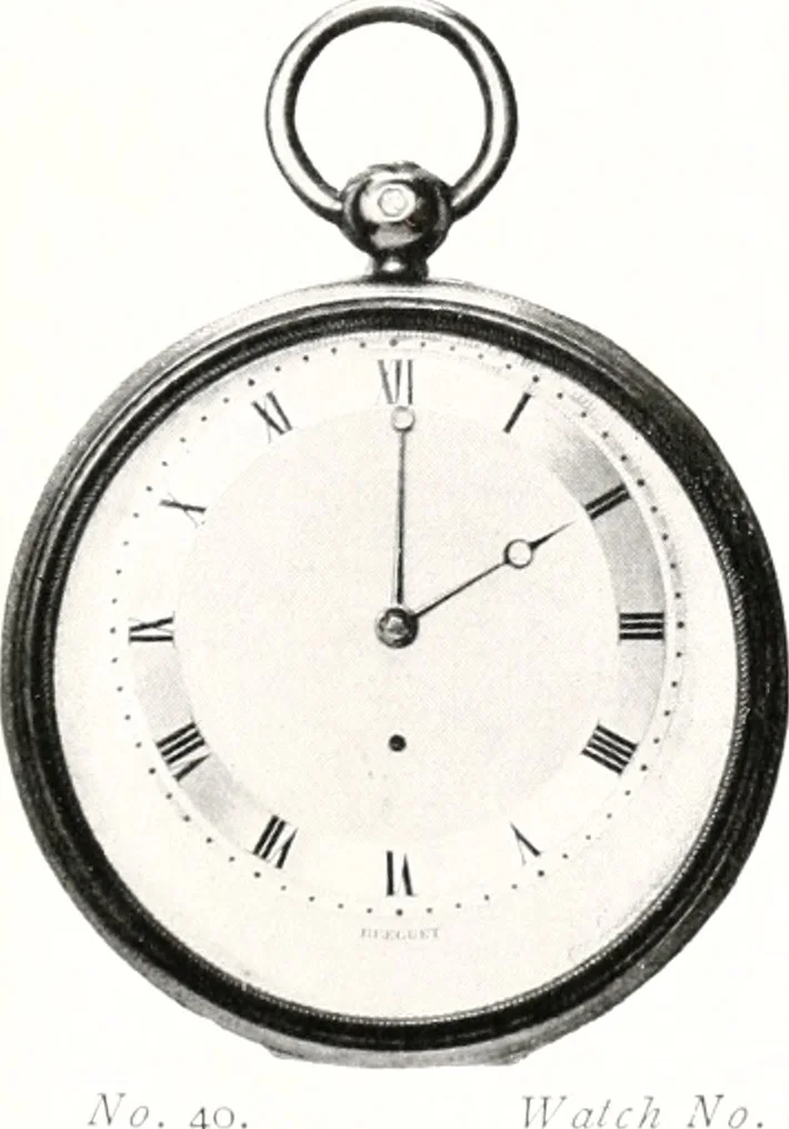 An illustration from Breguet (1747-1823), 1921, leaf 264