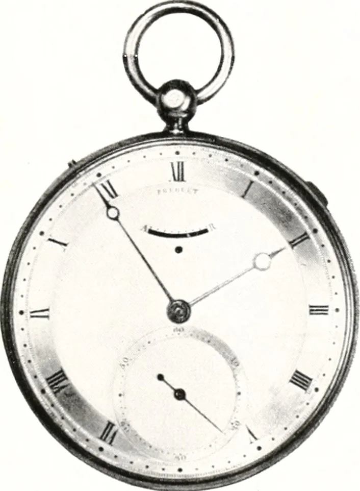 An illustration from Breguet (1747-1823), 1921, leaf 272