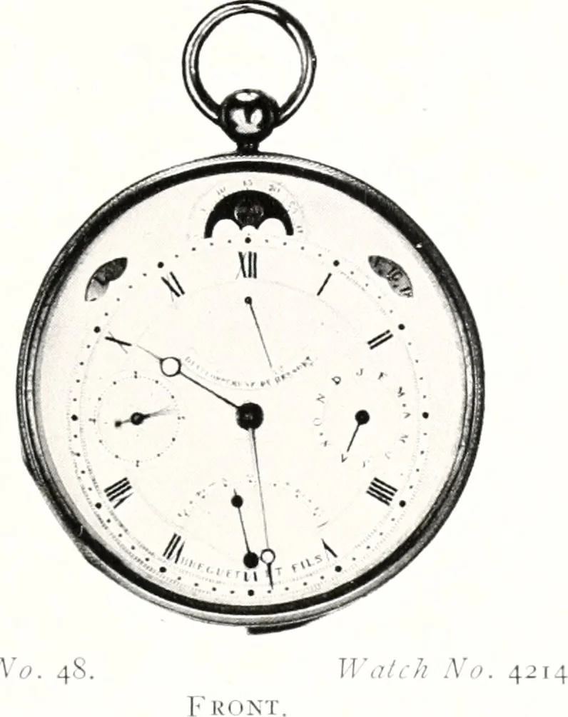 An illustration from Breguet (1747-1823), 1921, leaf 280
