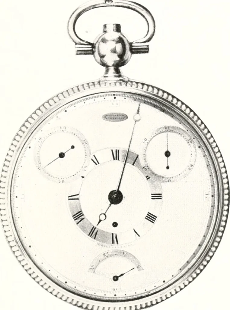 An illustration from Breguet (1747-1823), 1921, leaf 308