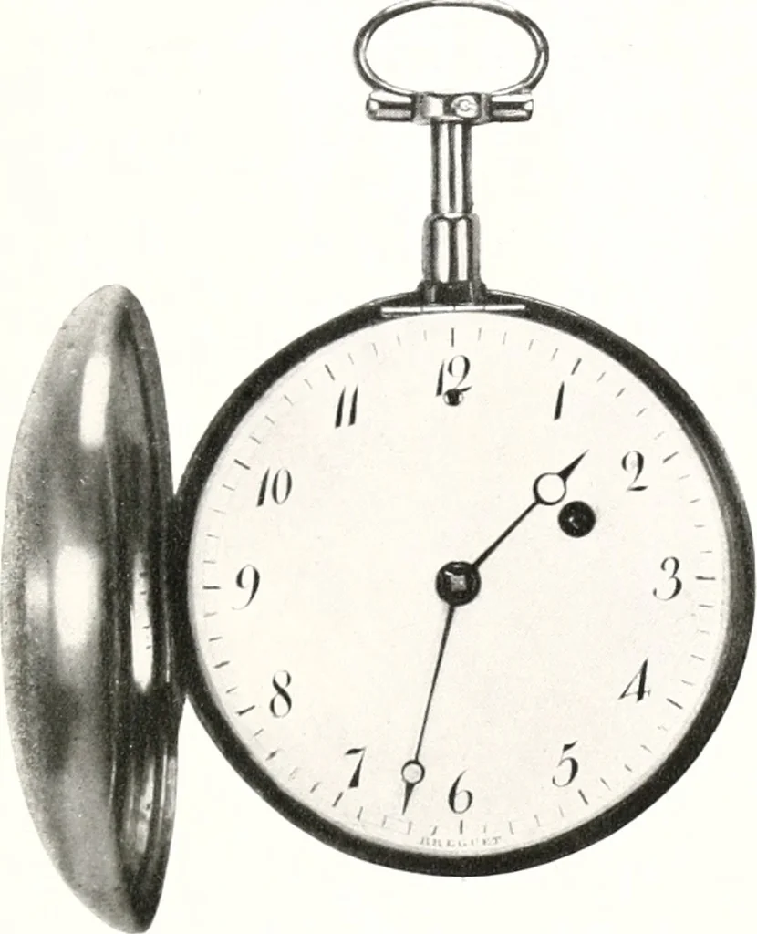 An illustration from Breguet (1747-1823), 1921, leaf 318