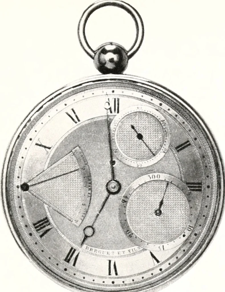 An illustration from Breguet (1747-1823), 1921, leaf 330