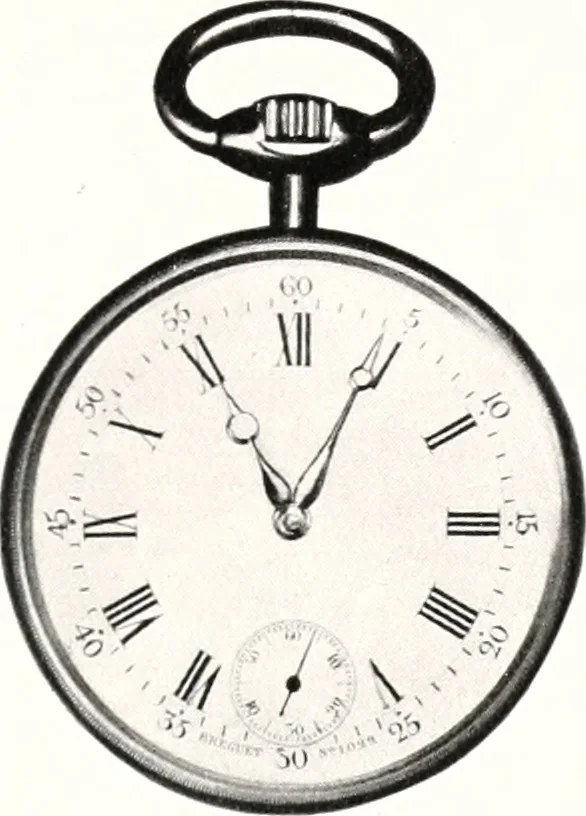 An illustration from Breguet (1747-1823), 1921, leaf 332