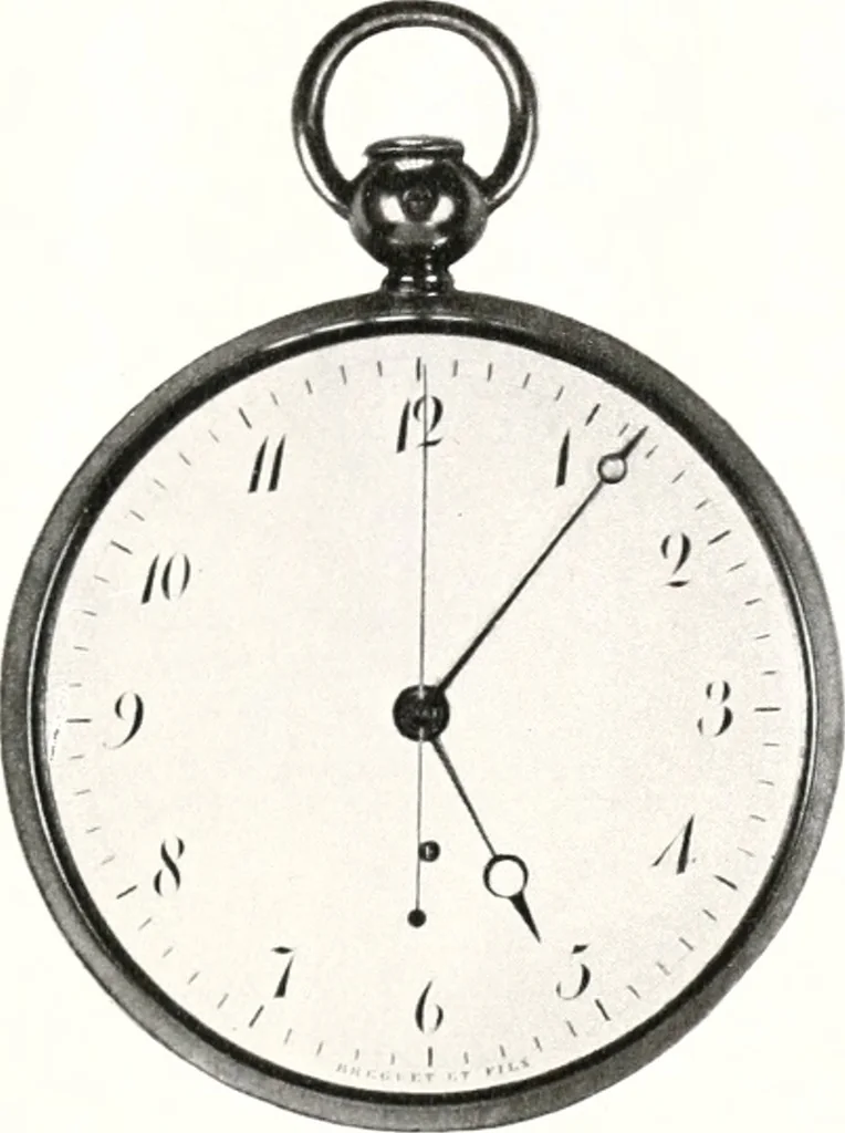 An illustration from Breguet (1747-1823), 1921, leaf 334