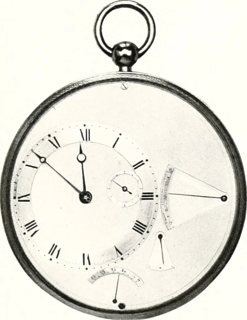 An illustration from Breguet (1747-1823), 1921, leaf 336