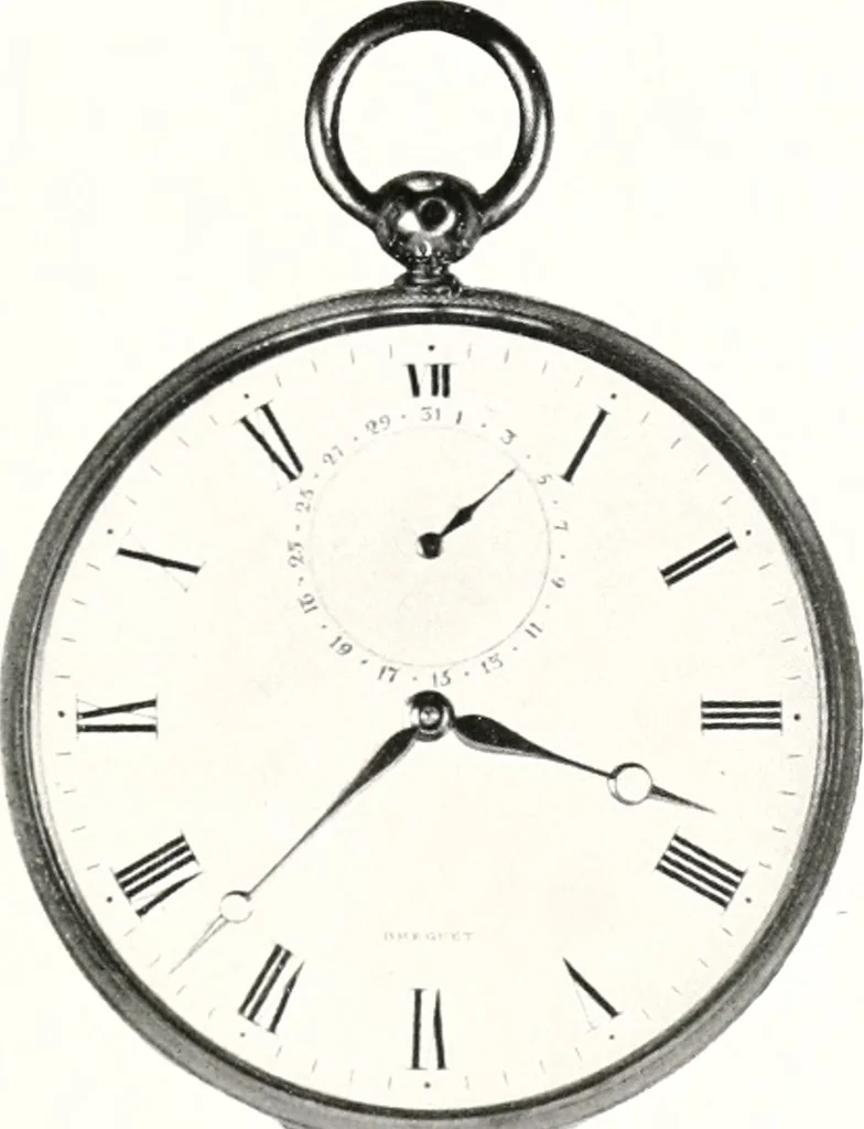 An illustration from Breguet (1747-1823), 1921, leaf 338