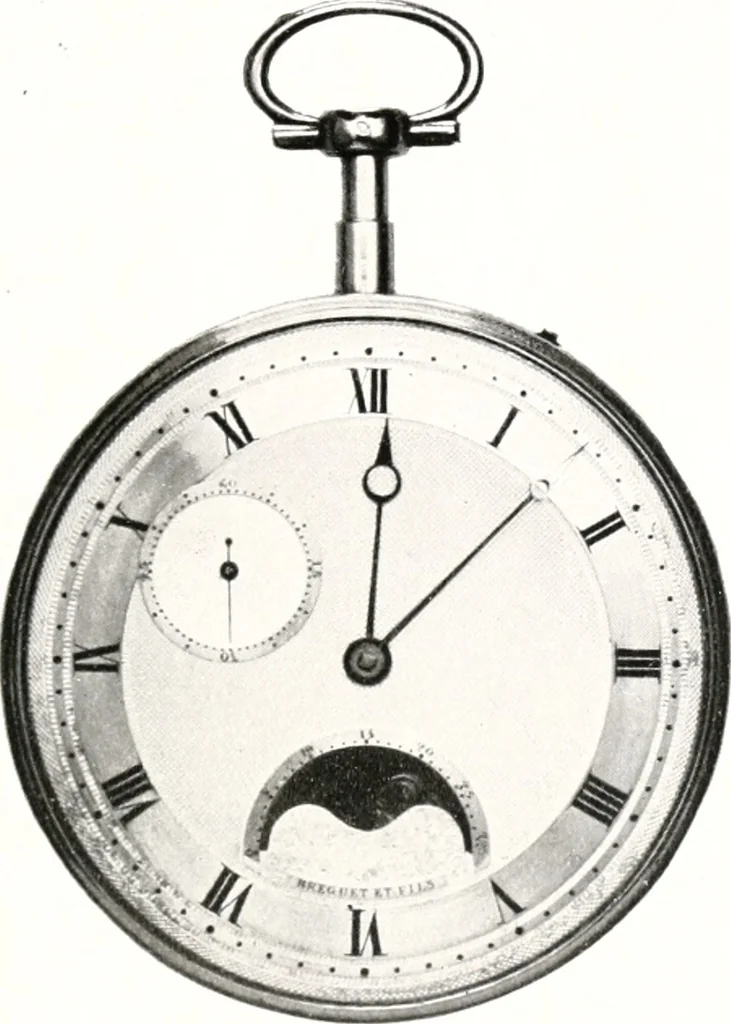An illustration from Breguet (1747-1823), 1921, leaf 344