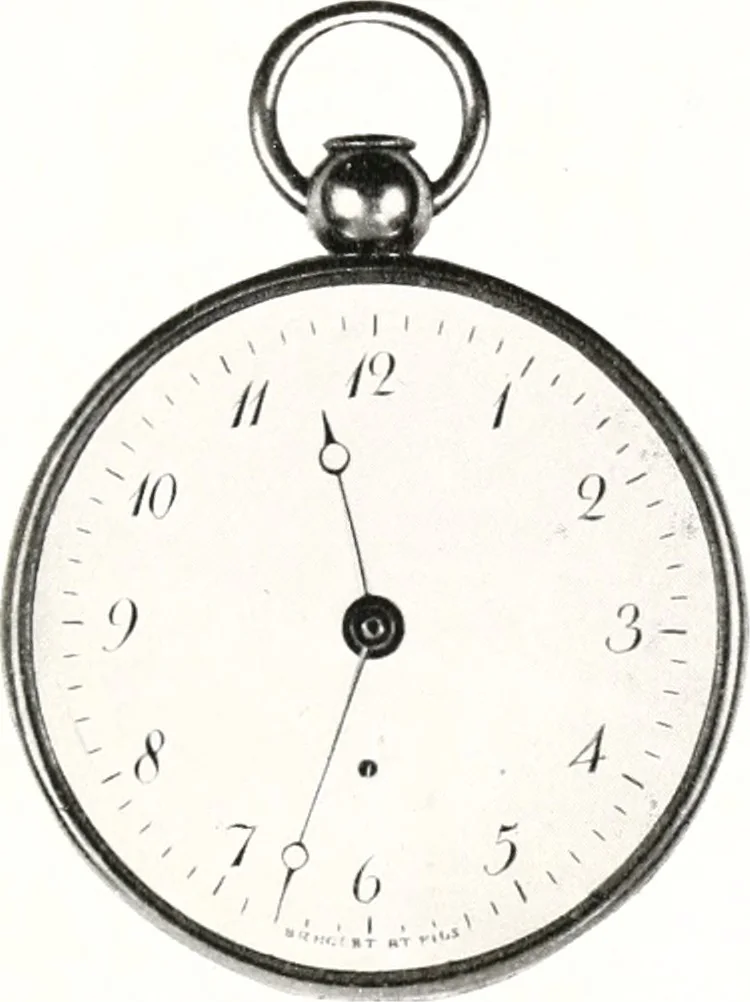 An illustration from Breguet (1747-1823), 1921, leaf 350
