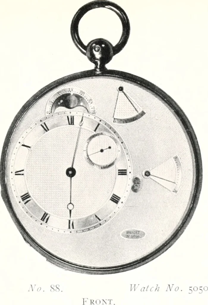 An illustration from Breguet (1747-1823), 1921, leaf 408