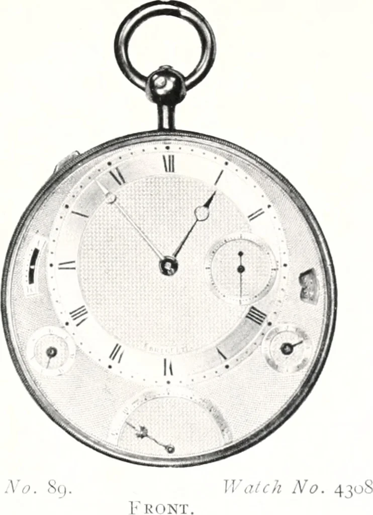 An illustration from Breguet (1747-1823), 1921, leaf 412