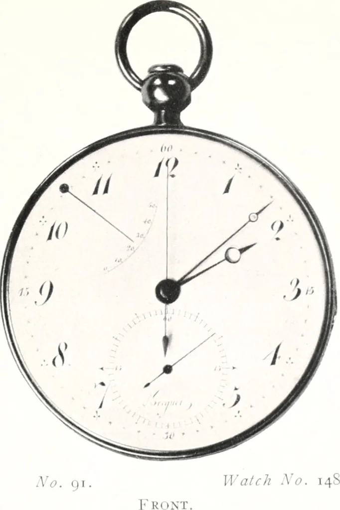 An illustration from Breguet (1747-1823), 1921, leaf 418