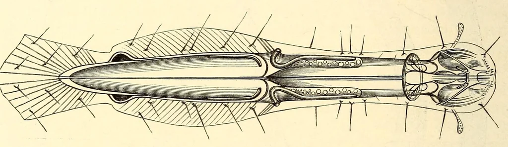 An illustration from Brehms Tierleben : allgemeine Kunde des Tierreichs : mit 1800 Abbildungen im Text, 9 Karten und 180 Tafeln in Farbendruck und Holzschnitt, 1890, leaf 194