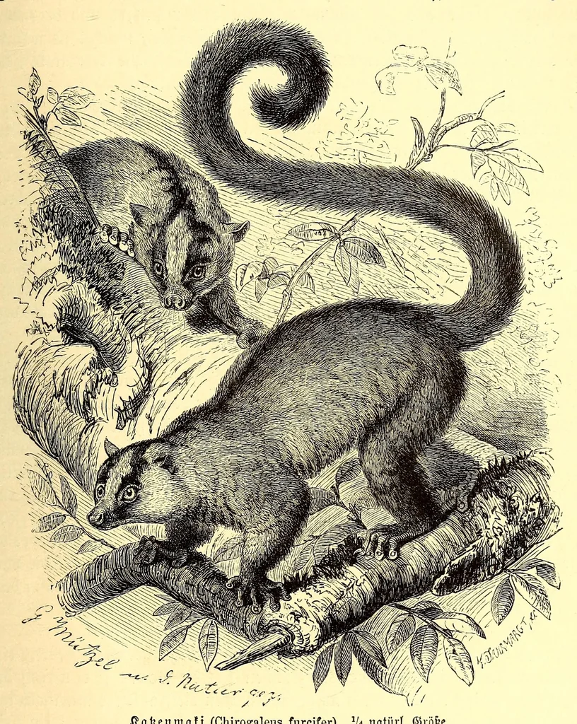 An illustration from Brehms Tierleben : allgemeine Kunde des Tierreichs : mit 1800 Abbildungen im Text, 9 Karten und 180 Tafeln in Farbendruck und Holzschnitt, 1890, leaf 357
