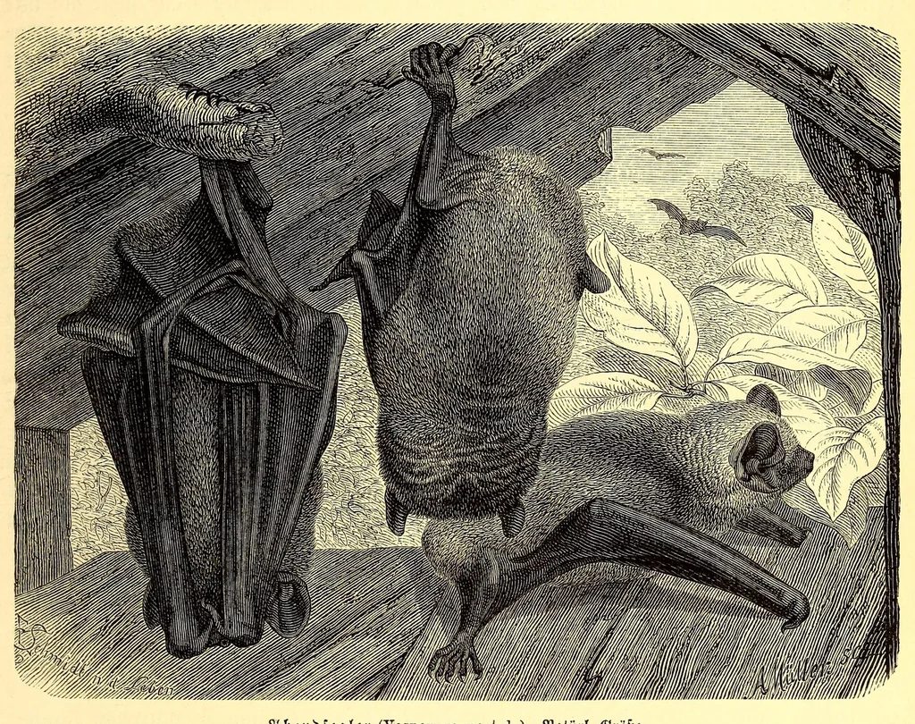 An illustration from Brehms Tierleben : allgemeine Kunde des Tierreichs : mit 1800 Abbildungen im Text, 9 Karten und 180 Tafeln in Farbendruck und Holzschnitt, 1890, leaf 437
