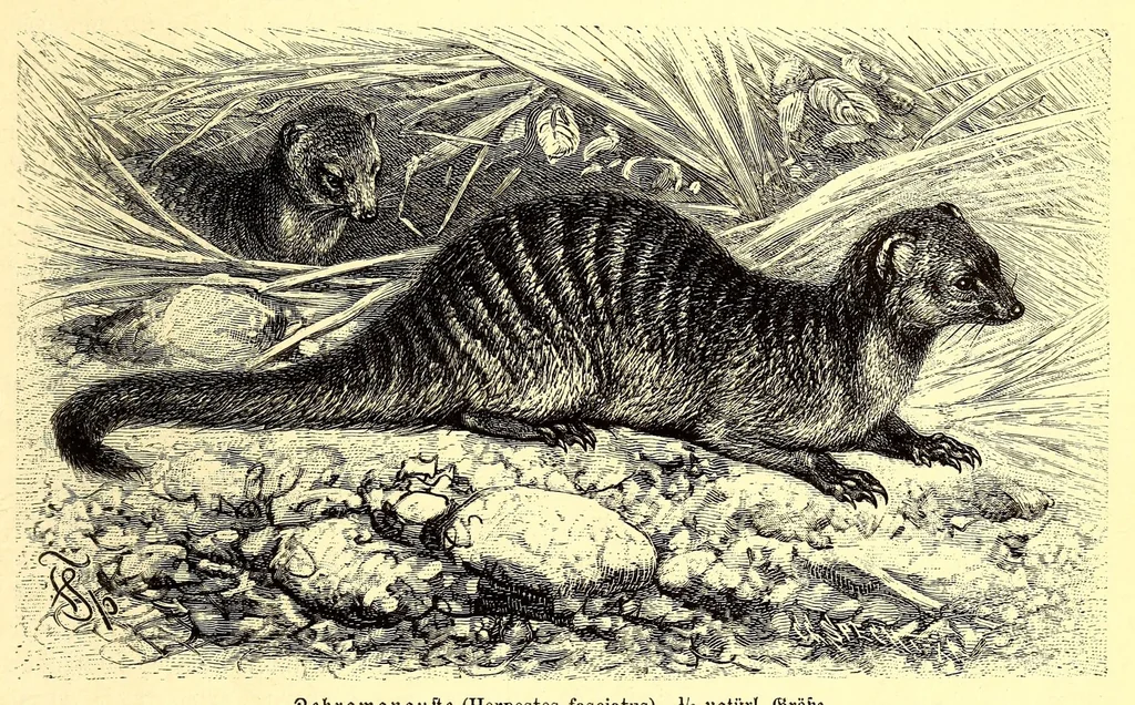 An illustration from Brehms Tierleben : allgemeine Kunde des Tierreichs : mit 1800 Abbildungen im Text, 9 Karten und 180 Tafeln in Farbendruck und Holzschnitt, 1890, leaf 675