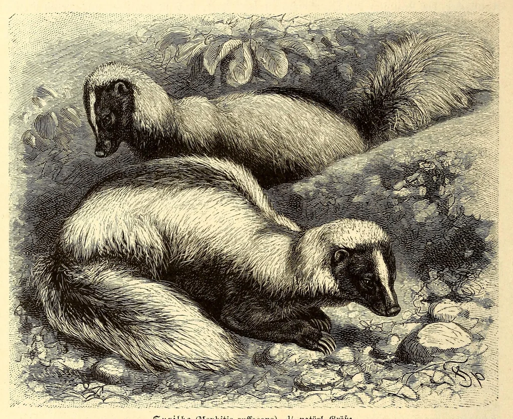 An illustration from Brehms Tierleben : allgemeine Kunde des Tierreichs : mit 1800 Abbildungen im Text, 9 Karten und 180 Tafeln in Farbendruck und Holzschnitt, 1890, leaf 764