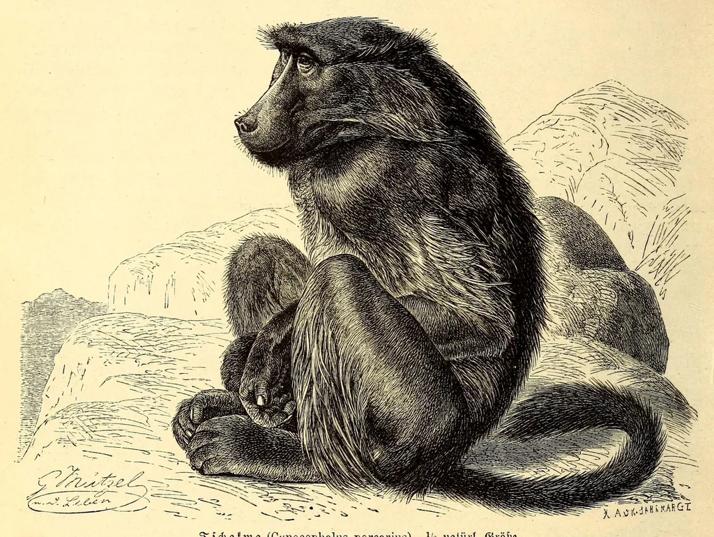 An illustration from Brehms Tierleben : allgemeine Kunde des Tierreichs : mit 1800 Abbildungen im Text, 9 Karten und 180 Tafeln in Farbendruck und Holzschnitt, 1890, leaf 242