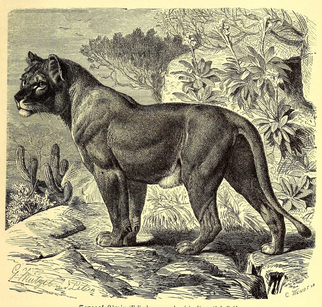 An illustration from Brehms Tierleben : allgemeine Kunde des Tierreichs : mit 1800 Abbildungen im Text, 9 Karten und 180 Tafeln in Farbendruck und Holzschnitt, 1890, leaf 529
