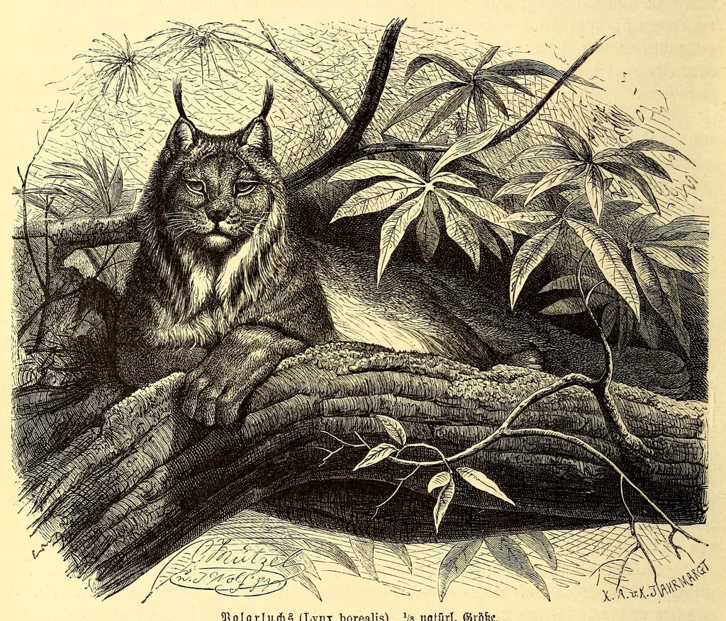 An illustration from Brehms Tierleben : allgemeine Kunde des Tierreichs : mit 1800 Abbildungen im Text, 9 Karten und 180 Tafeln in Farbendruck und Holzschnitt, 1890, leaf 616