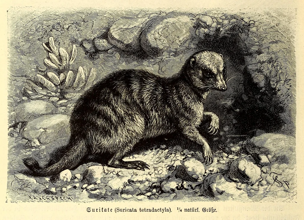 An illustration from Brehms Tierleben : allgemeine Kunde des Tierreichs : mit 1800 Abbildungen im Text, 9 Karten und 180 Tafeln in Farbendruck und Holzschnitt, 1890, leaf 682