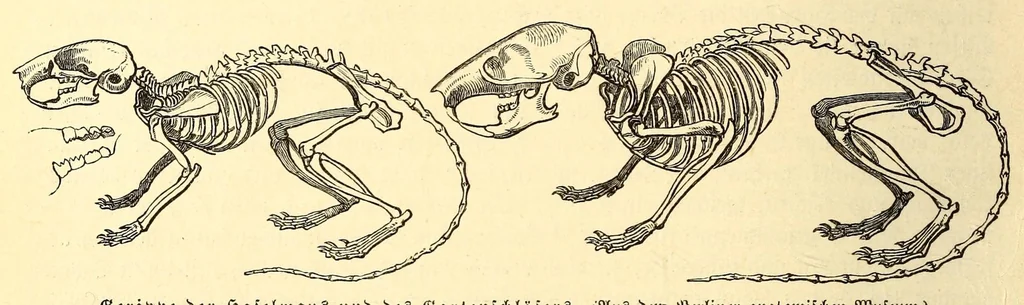 An illustration from Brehms Tierleben : allgemeine Kunde des Tierreichs : mit 1800 Abbildungen im Text, 9 Karten und 180 Tafeln in Farbendruck und Holzschnitt, 1890, leaf 502