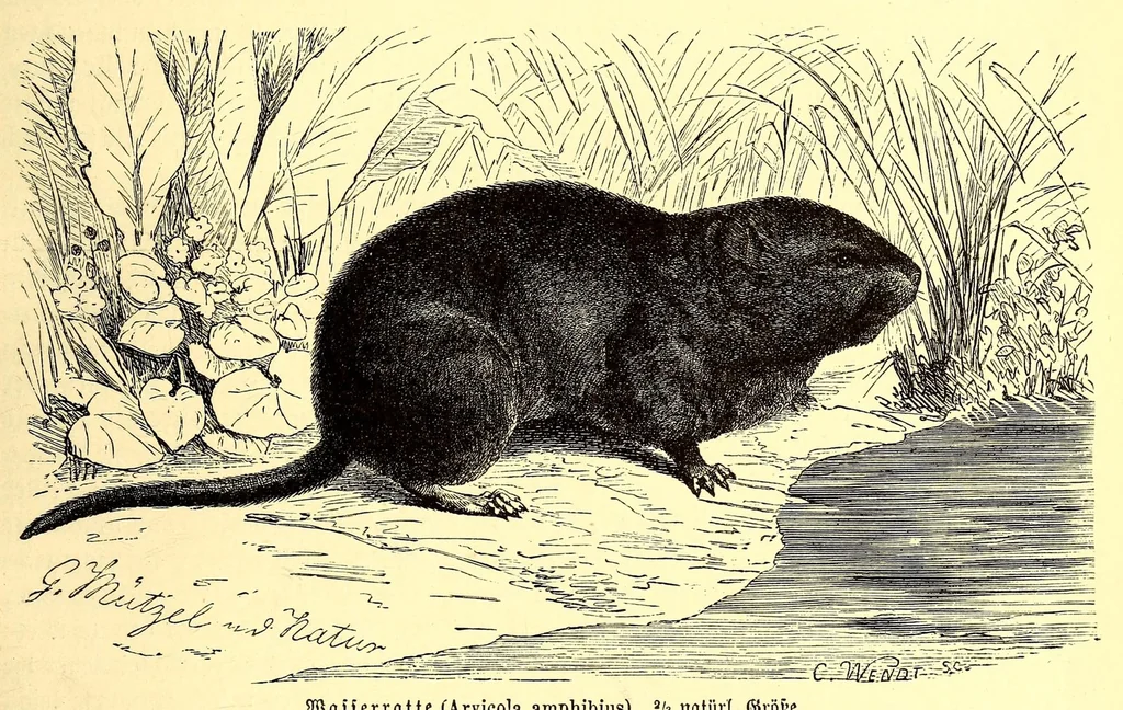 An illustration from Brehms Tierleben : allgemeine Kunde des Tierreichs : mit 1800 Abbildungen im Text, 9 Karten und 180 Tafeln in Farbendruck und Holzschnitt, 1890, leaf 589