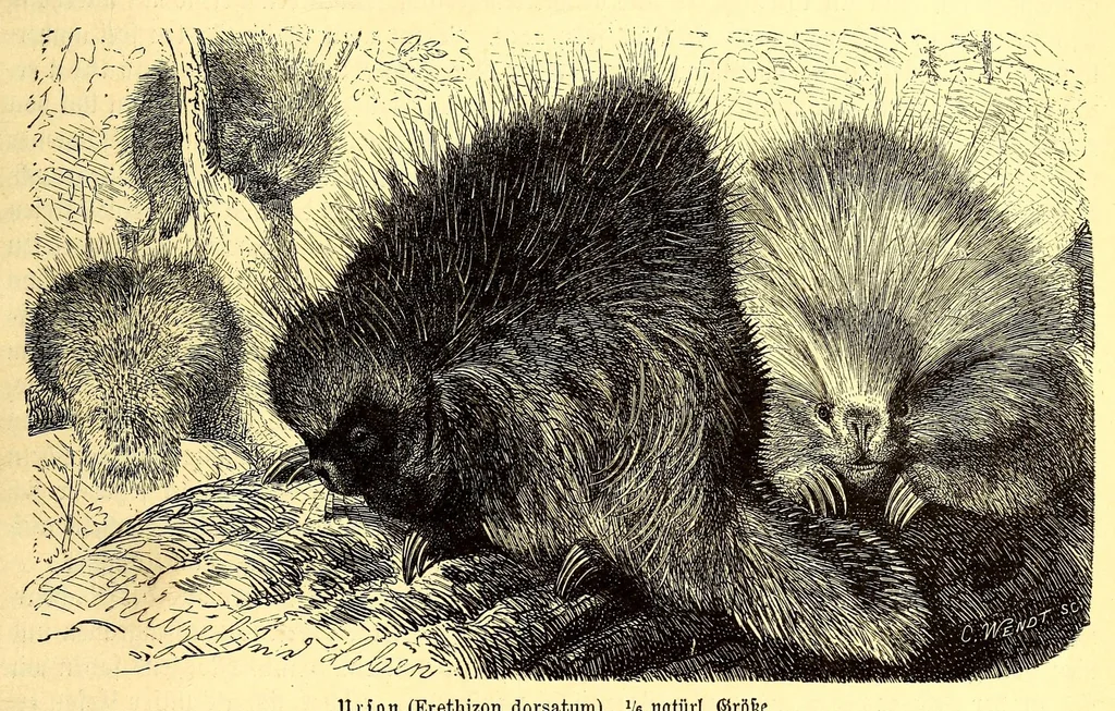 An illustration from Brehms Tierleben : allgemeine Kunde des Tierreichs : mit 1800 Abbildungen im Text, 9 Karten und 180 Tafeln in Farbendruck und Holzschnitt, 1890, leaf 629